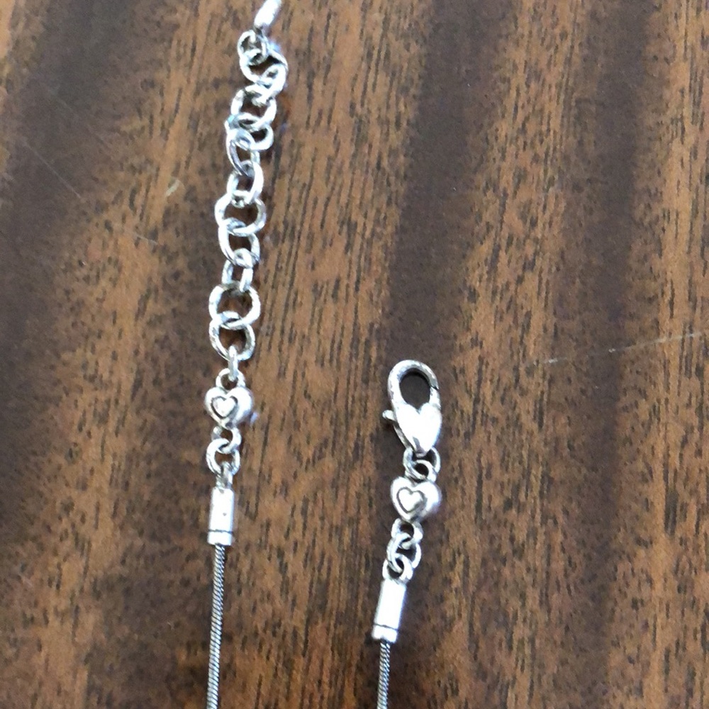 Brighton Divinity Reversible Rhinestone Heart Nec… - image 8